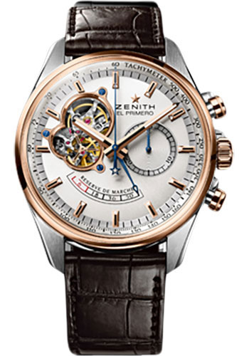 Zenith Watches - El Primero Chronomaster Open Steel and Rose Gold - Style No: 51.2080.4021/01.C494