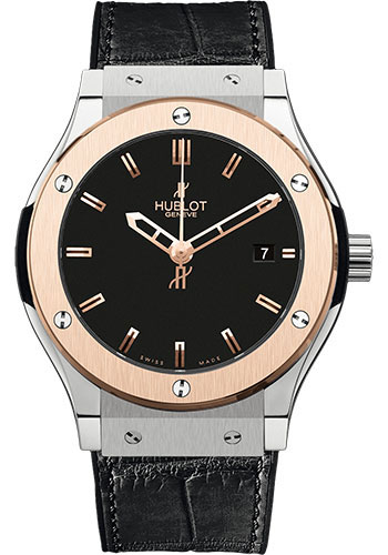 Hublot Watches - Classic Fusion 45mm Zirconium And Red Gold - Style No: 511.ZP.1180.LR
