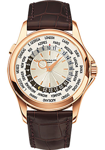 Patek Philippe Watches - Complicated Watches WorldTime - Style No: 5130R-001