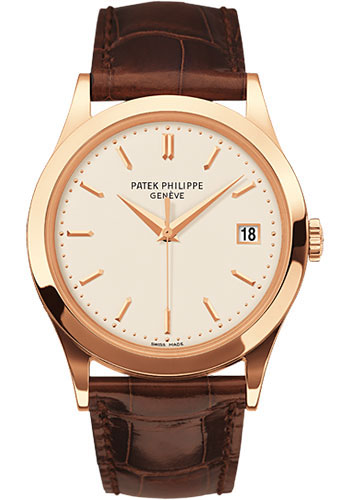 Patek Philippe Watches - Calatrava 38mm - Style No: 5296R-010