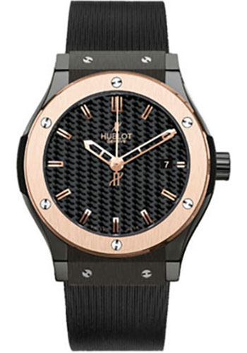 Hublot Watches - Classic Fusion 38mm Ceramic And Red Gold - Style No: 561.CP.1780.RX