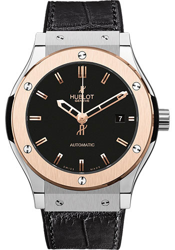 Hublot Watches - Classic Fusion 38mm Zirconium And Gold - Style No: 565.ZP.1180.LR