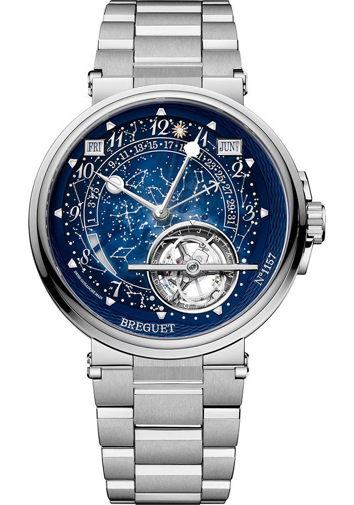 Breguet Watches - Marine 5887 - Equation Marchante - 44mm - Style No: 5887PT/YS/PW0 SL