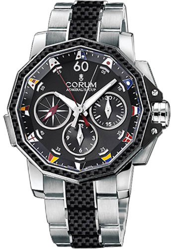 Corum Watches - Admiral's Cup Challenge 44 Split-Seconds Stainless Steel - Style No: 986.691.11/V761 AN92
