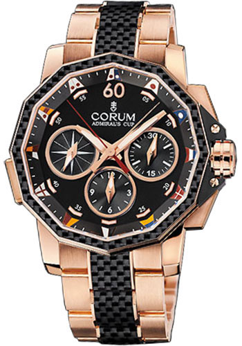 Corum Watches - Admiral's Cup Challenge 44 Split-Seconds Gold - Style No: 986.691.13/V761 AN32