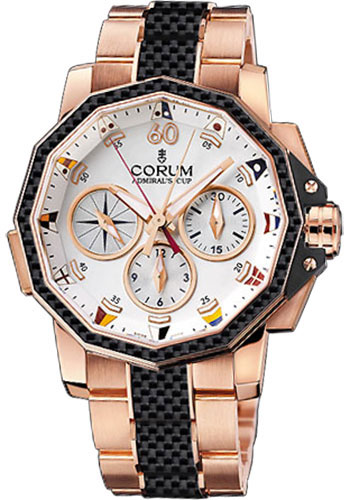 Corum Watches - Admiral's Cup Challenge 44 Split-Seconds Gold - Style No: 986.691.13/V761 AA32
