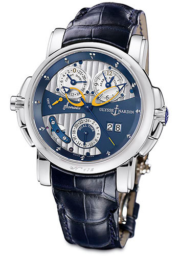 Ulysse Nardin Watches - Sonata Cathedral Dual Time - Style No: 670-88/213