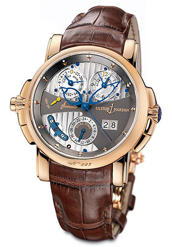 Ulysse Nardin Watches - Sonata Cathedral Dual Time - Style No: 676-88/212