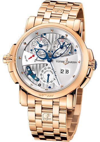 Ulysse Nardin Watches - Sonata Cathedral Dual Time - Style No: 676-88-8V2