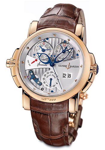 Ulysse Nardin Watches - Sonata Cathedral Dual Time - Style No: 676-88