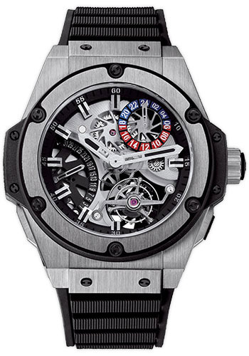 Hublot Watches - Big Bang King Power 48mm Tourbillon GMT - Style No: 706.ZX.1170.RX