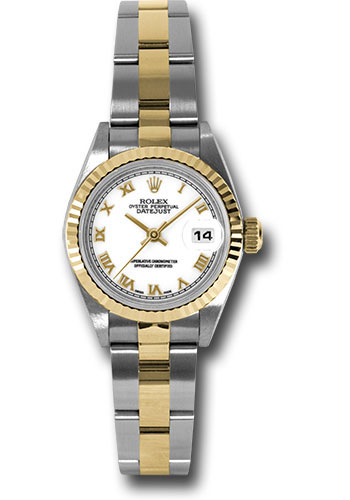Vintage Rolex Watches - Datejust Lady Steel and Gold Oyster - Style No: V79173wro
