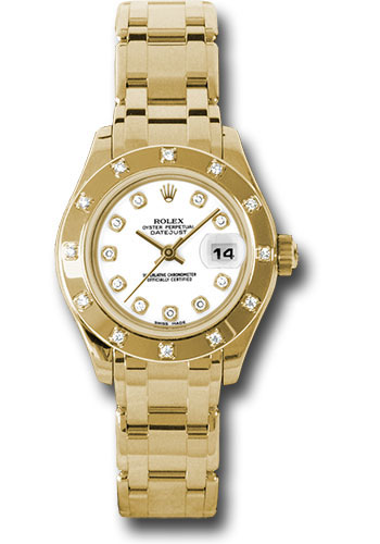 Rolex Watches - Masterpiece Lady-Datejust Pearlmaster - Style No: 80318wd