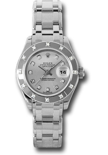 Rolex Watches - Masterpiece Lady-Datejust Pearlmaster - Style No: 80319sd