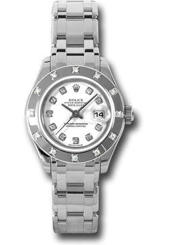 Rolex Watches - Masterpiece Lady-Datejust Pearlmaster - Style No: 80319wd