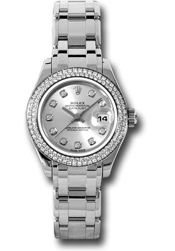 Rolex Watches - Masterpiece Lady-Datejust Pearlmaster - Style No: 80339sd