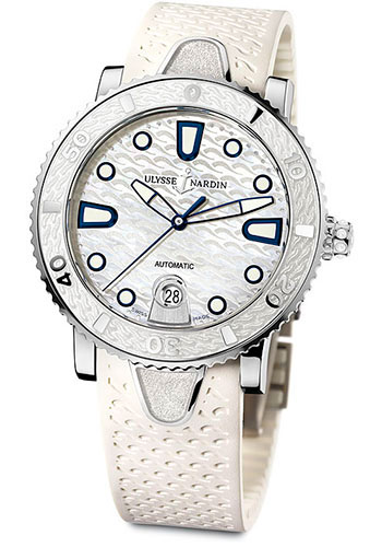Ulysse Nardin Watches - Marine Diver Lady Steel - Style No: 8103-101-3/00