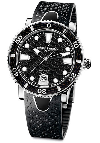 Ulysse Nardin Watches - Marine Diver Lady Steel - Style No: 8103-101-3/02