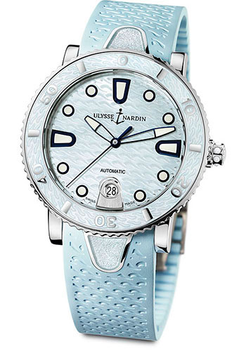 Ulysse Nardin Watches - Marine Diver Lady Steel - Style No: 8103-101-3/03
