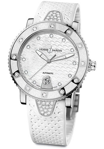 Ulysse Nardin Watches - Marine Diver Lady Steel - Style No: 8103-101E-3C/10