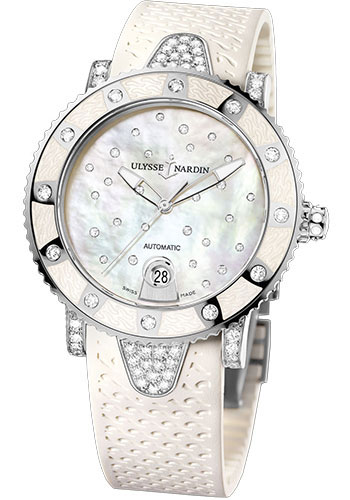 Ulysse Nardin Watches - Marine Lady Diver Starry Night Steel - Style No: 8103-101EC-3C/20