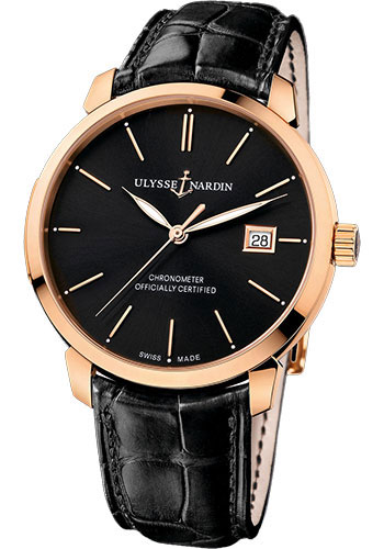 Ulysse Nardin Watches - Classico Rose Gold - Style No: 8156-111-2/92