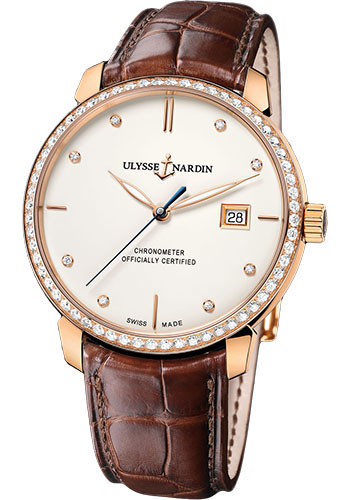 Ulysse Nardin Watches - Classico Rose Gold - Style No: 8156-111B-2/991