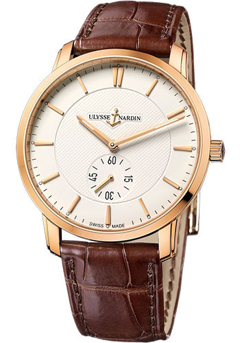 Ulysse Nardin Watches - Classico Rose Gold - Style No: 8206-118-2/31