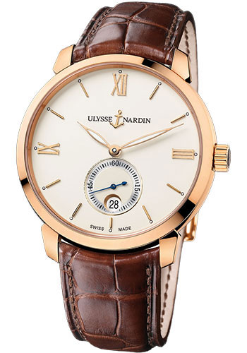 Ulysse Nardin Watches - Classico Rose Gold - Style No: 8276-119-2/31