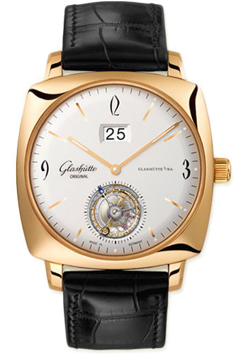 Glashutte Original Watches - Art and Technik Sixties Square Tourbillon - Style No: 94-12-01-01-04