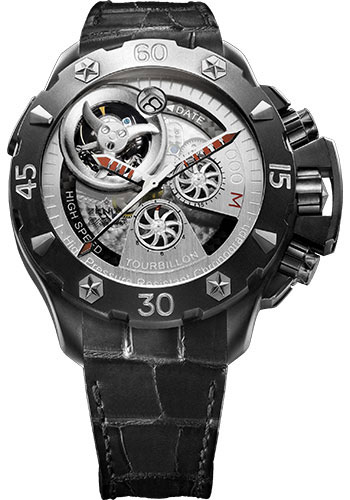 Zenith Watches - Defy Xtreme Tourbillon Black Titanium - Style No: 960525403421C648