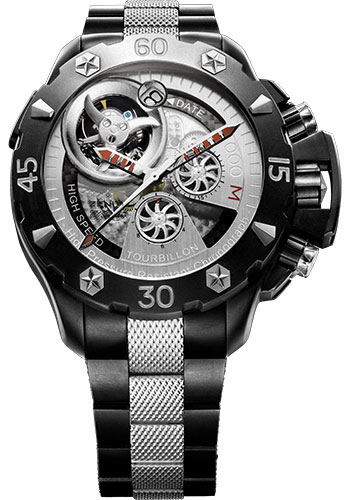 Zenith Watches - Defy Xtreme Tourbillon Black Titanium - Style No: 960525403521M525