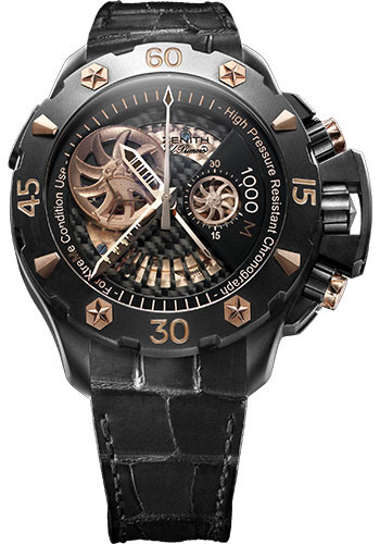 Zenith Watches - Defy Xtreme Open Gold and Titanium - Style No: 960528402121C648