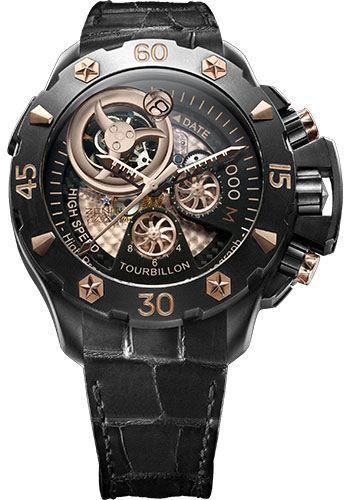 Zenith Watches - Defy Xtreme Tourbillon Gold and Titanium - Style No: 960528403521C648