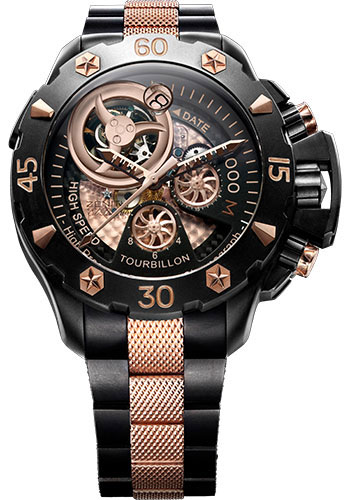 Zenith Watches - Defy Xtreme Tourbillon Gold and Titanium - Style No: 960528403521M528