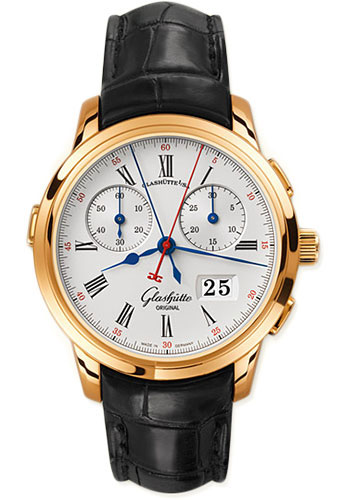 Glashutte Original Watches - Art and Technik Senator Rattrapante - Style No: 99-01-01-01-04