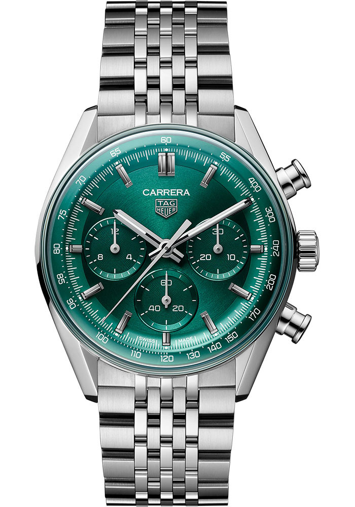 Tag Heuer Watches - Carrera Chronograph Automatic 41 mm - Steel - Bracelet - Style No: CBS2115.BA0053