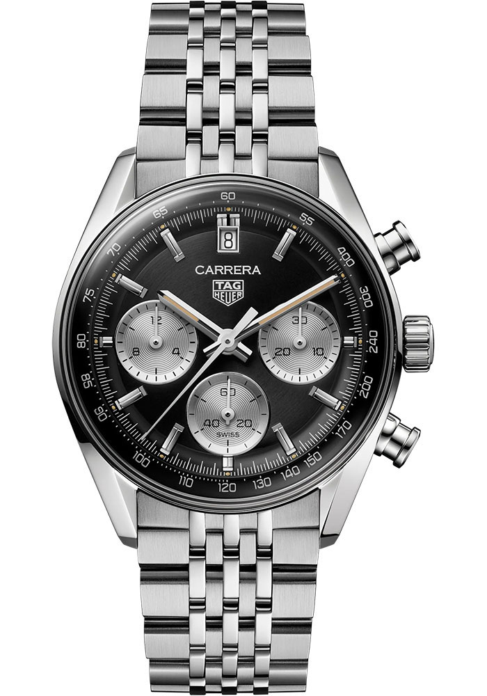 Tag Heuer Watches - Carrera Chronograph Automatic 39 mm - Steel - Bracelet - Style No: CBS2210.BA0048