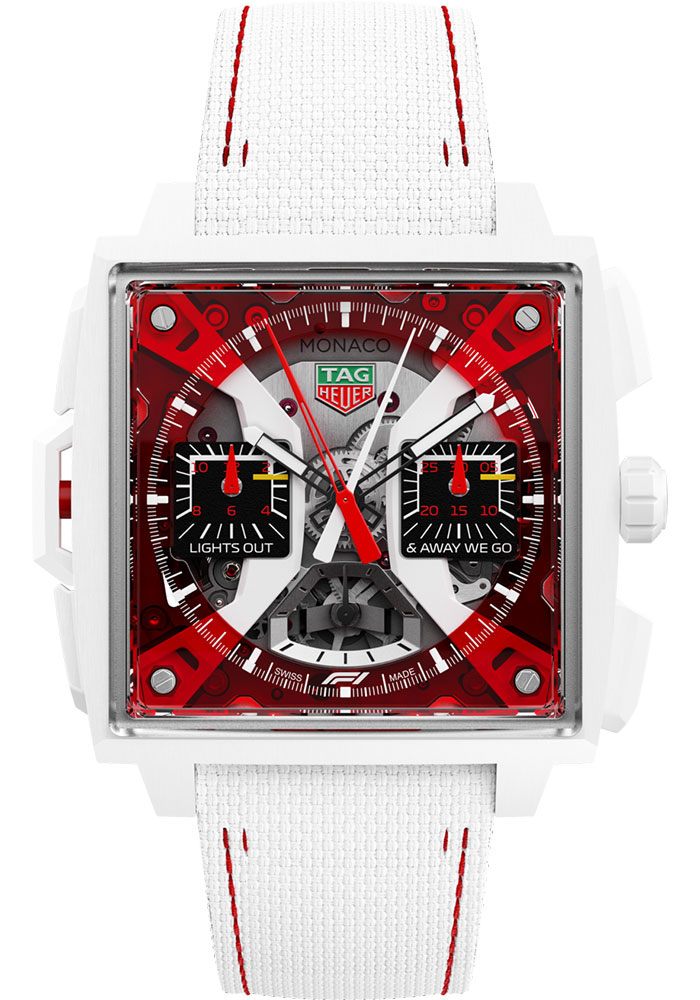 Tag Heuer Watches - Monaco Split-Seconds Chronograph Automatic 41 mm - Ceramic - Style No: CBW2190.FC8356