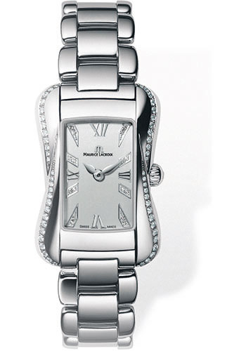 Maurice Lacroix Watches - Divina Small Steel Diamonds - Style No: DV5011-SD532-150