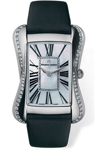 Maurice Lacroix Watches - Divina Large Steel Diamonds - Style No: DV5012-SD531-160