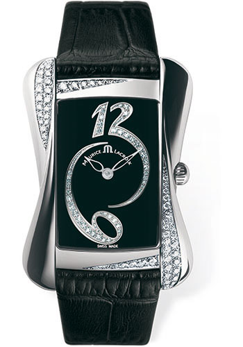 Maurice Lacroix Watches - Divina Large Steel Diamonds - Style No: DV5012-SD551-350