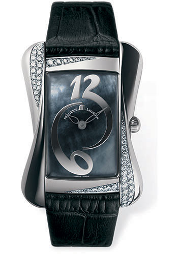 Maurice Lacroix Watches - Divina Large Steel Diamonds - Style No: DV5012-SD551-360