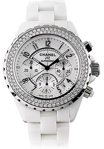 Chanel Watches - J12 White Ceramic 41mm Chronograph - Style No: H1008