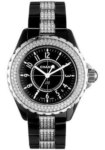 Chanel Watches - J12 Black Ceramic 33mm Quartz - Style No: H1338