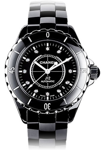 Chanel Watches - J12 Black Ceramic 38mm Automatic - Style No: H1626