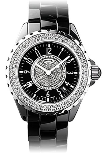 Chanel Watches - J12 Black Ceramic 38mm Automatic - Style No: H1709