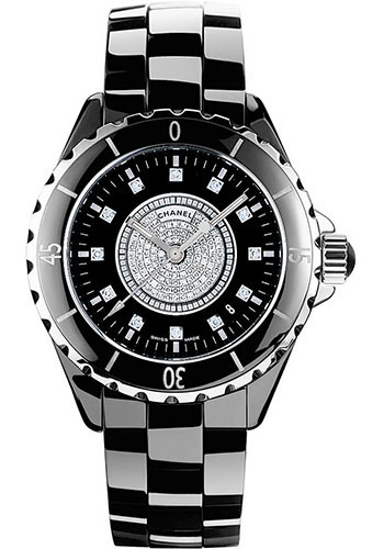 Chanel Watches - J12 Black Ceramic 33mm Quartz - Style No: H2122
