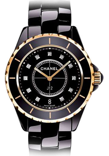 Chanel Watches - J12 Black Ceramic 38mm Automatic - Style No: H2544