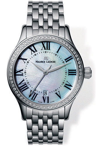 Maurice Lacroix Watches - Les Classiques Ladies Round - Style No: LC1013-SD502-160